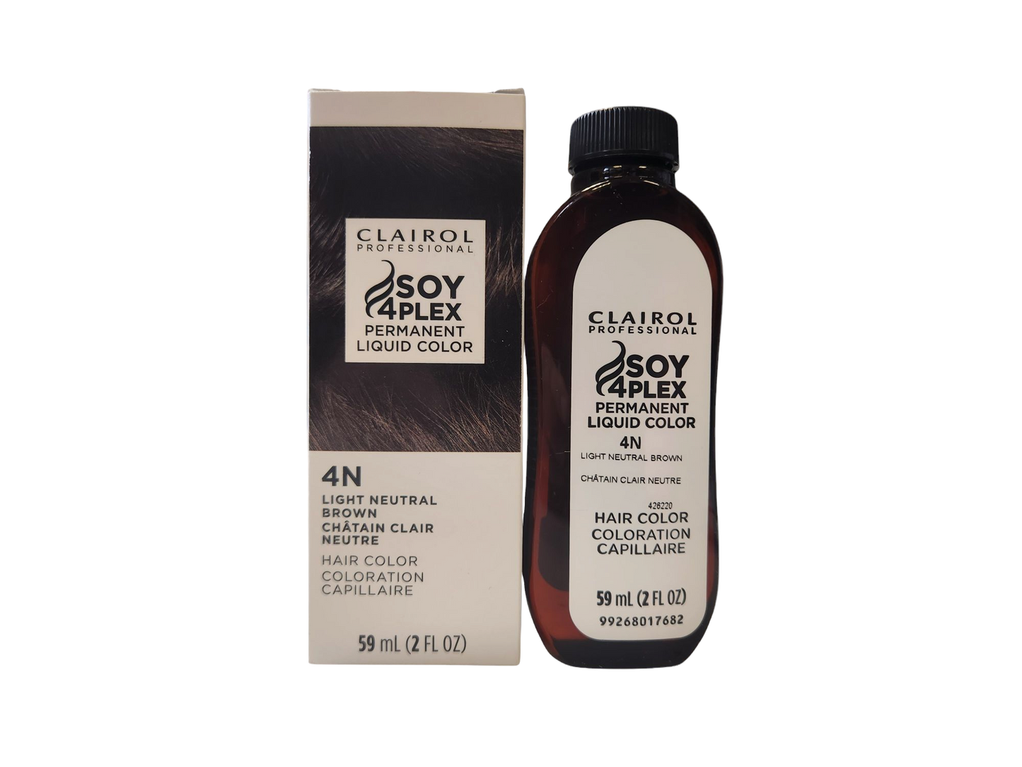 Clairol Professinoal Soy 4 Plex Liquicolor Permanent 4N 2.oz