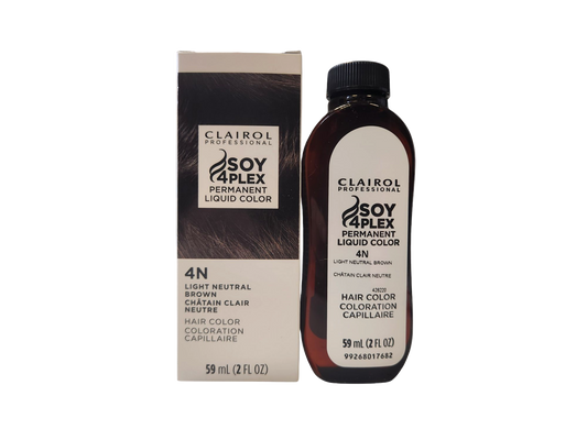 Clairol  Professinoal Soy 4 Plex Liquicolor Permanent 4N 2.oz