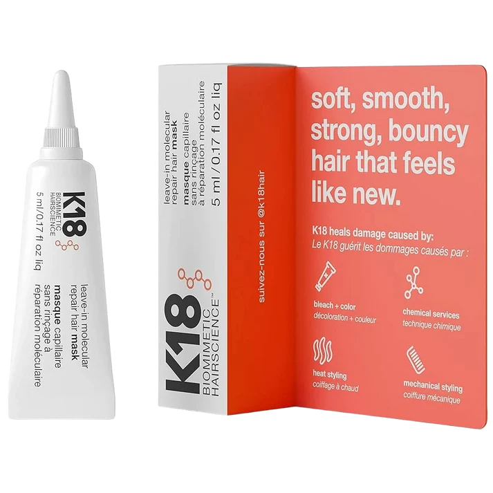 K18 Leave-In Molecular Repair Hair Mask 0.17/5ml