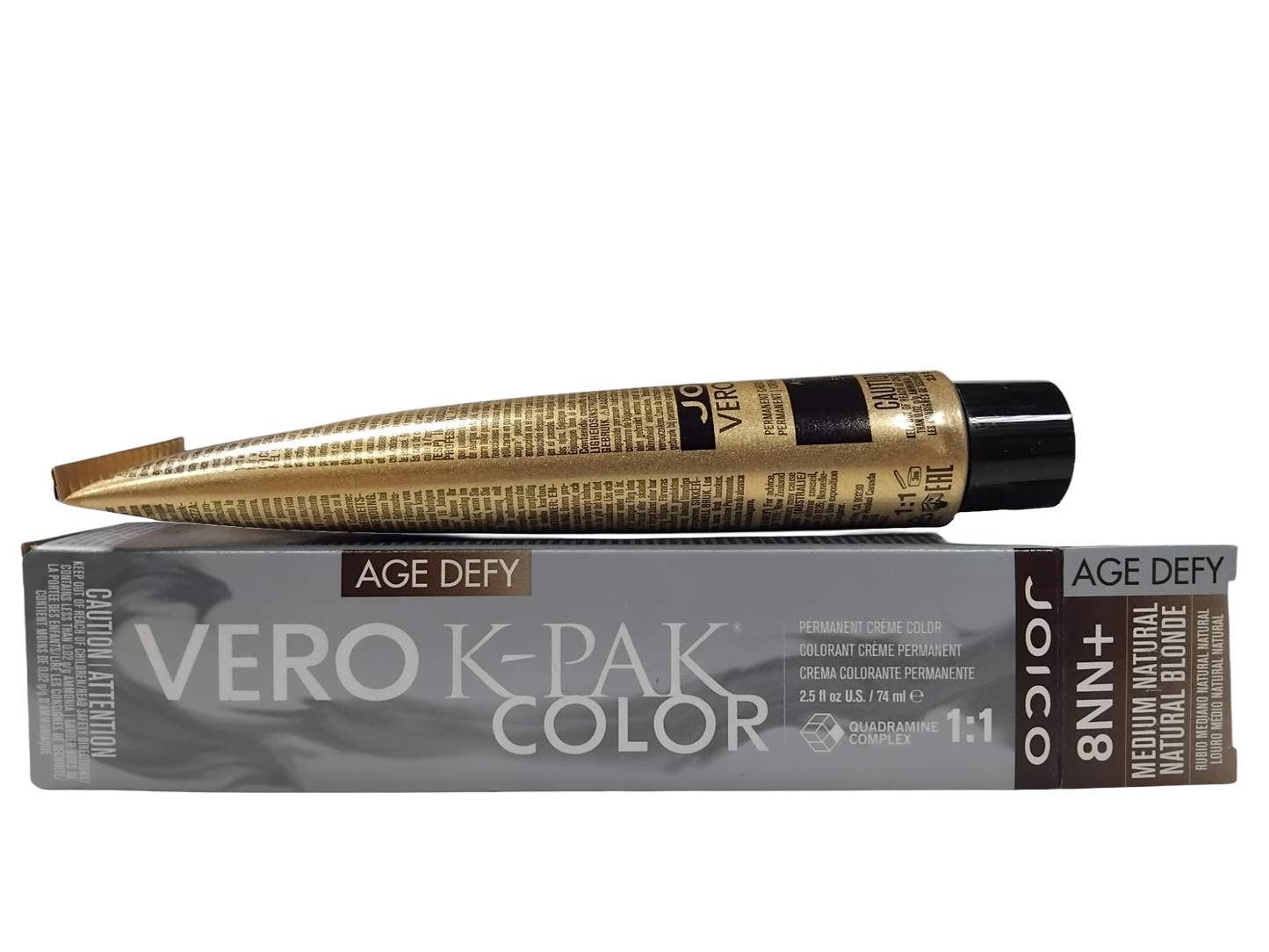 Joico Age Defy Vero K-Pak color 8NN+2.5 oz/74 ml