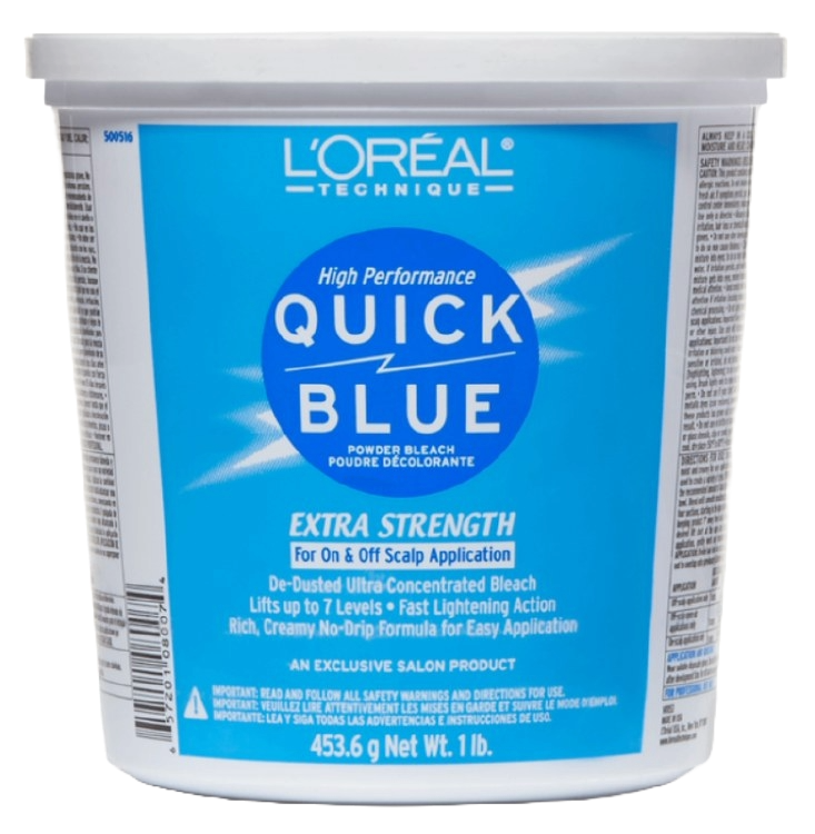 L'Oreal High Performance Quick Blue Powder Bleach 1lb, Extra Strength