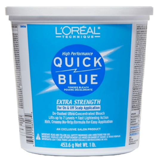 L'Oreal High Performance Quick Blue Powder Bleach 1lb, Extra Strength