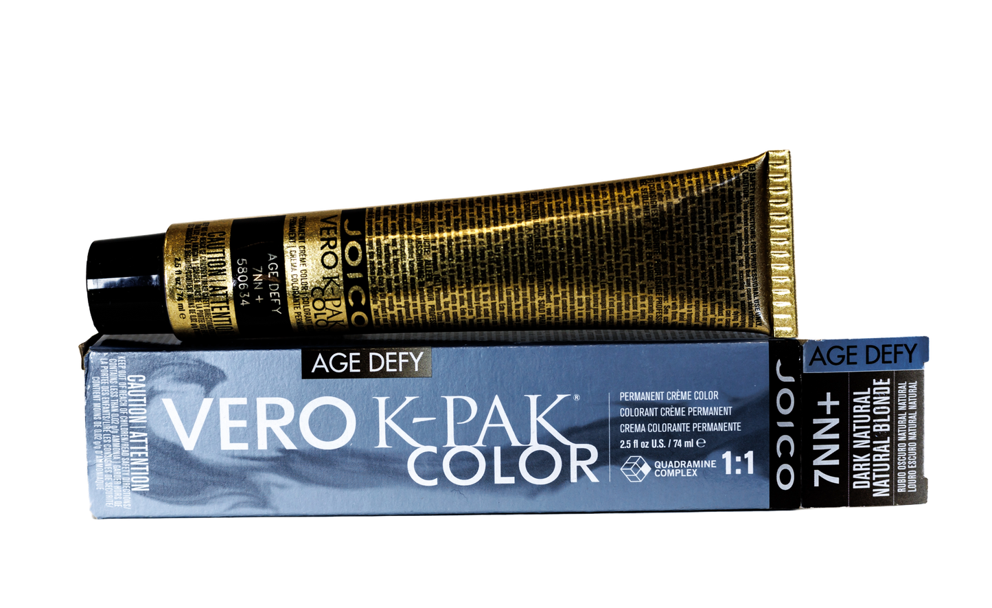 Joico Age Defy Vero K-Pak color 7NN+2.5 oz/74 ml