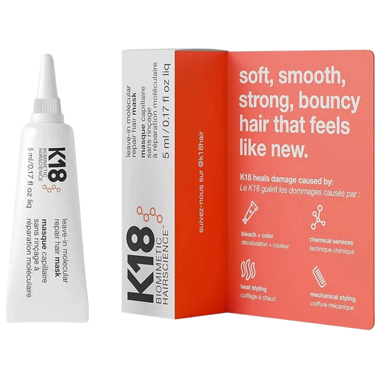 K18 Leave-In Molecular Repair Hair Mask 0.17/5ml