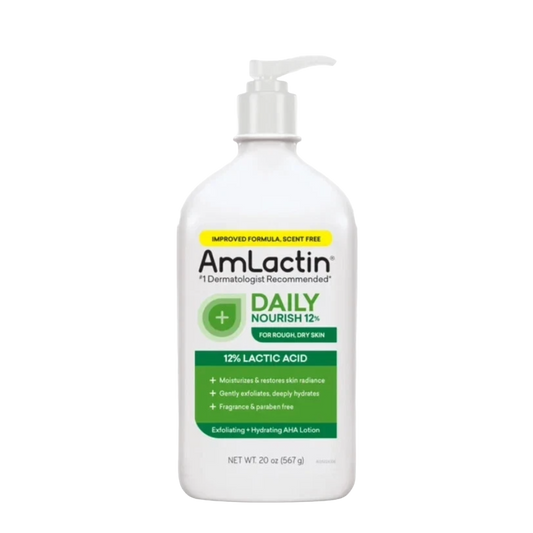 AmLactin Moisturizing Body Lotion with 12% Lactic Acid  20 oz.