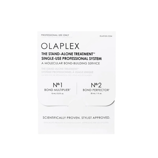 Olaplex Stand-Alone Treatment Single-Use Professional System – No.1 Bond Multiplier & No.2 Bond Perfector