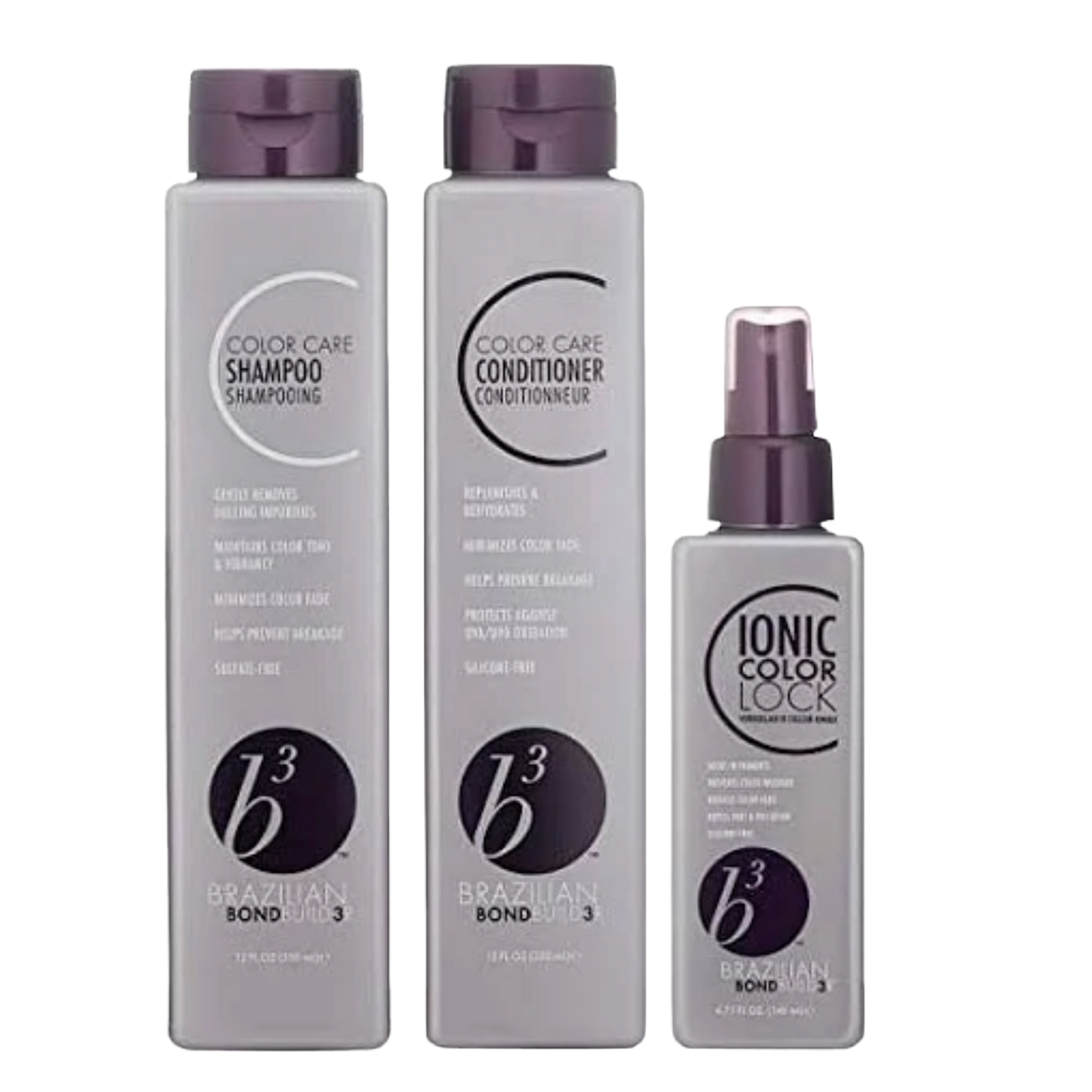 B3 Color Care Trio – Shampoo, Conditioner Ionic Color Lock