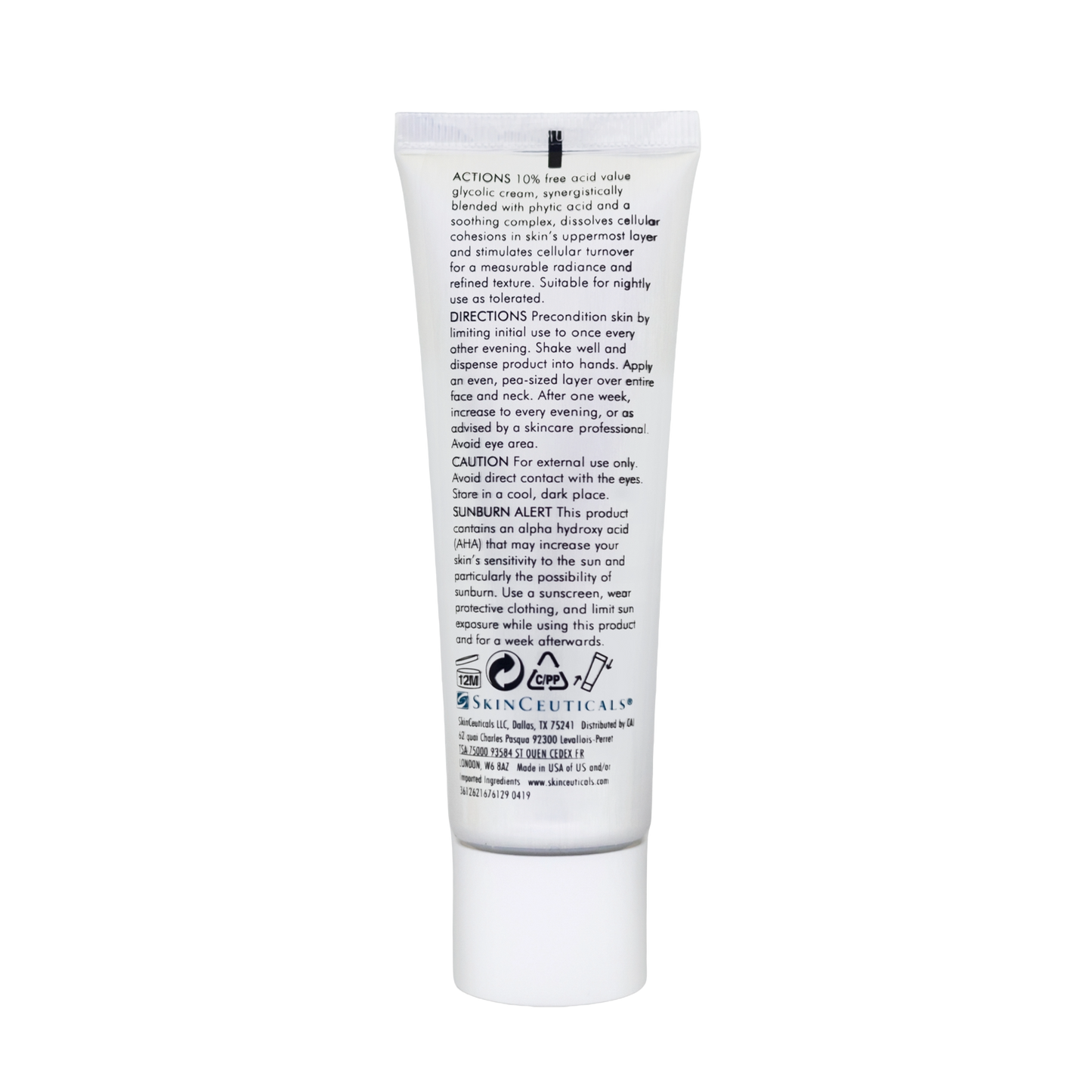 SkinCeuticals Glycolic 10 Renew Overnight  1.7 oz