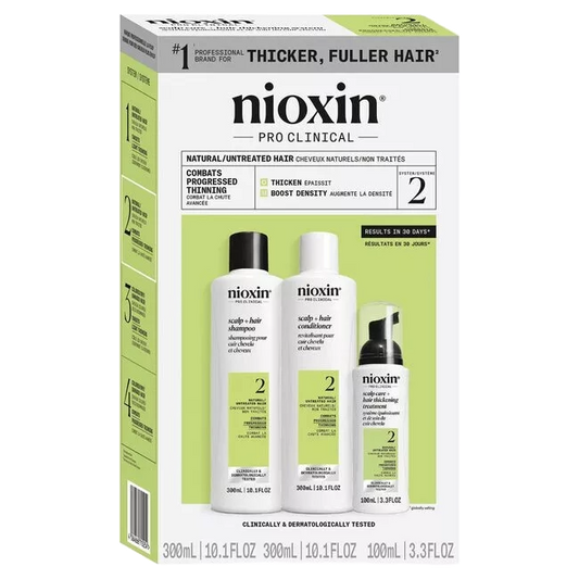 Nioxin Pro Clinical System 2 Shampoo Conditioner Treatment