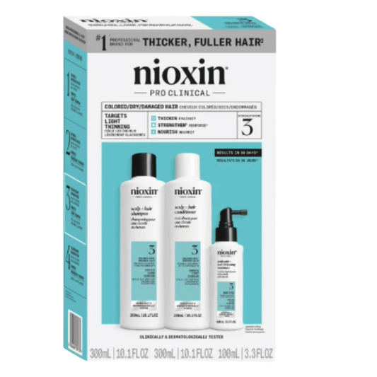 Nioxin Pro Clinical System 3 Shampoo Conditioner Treatment
