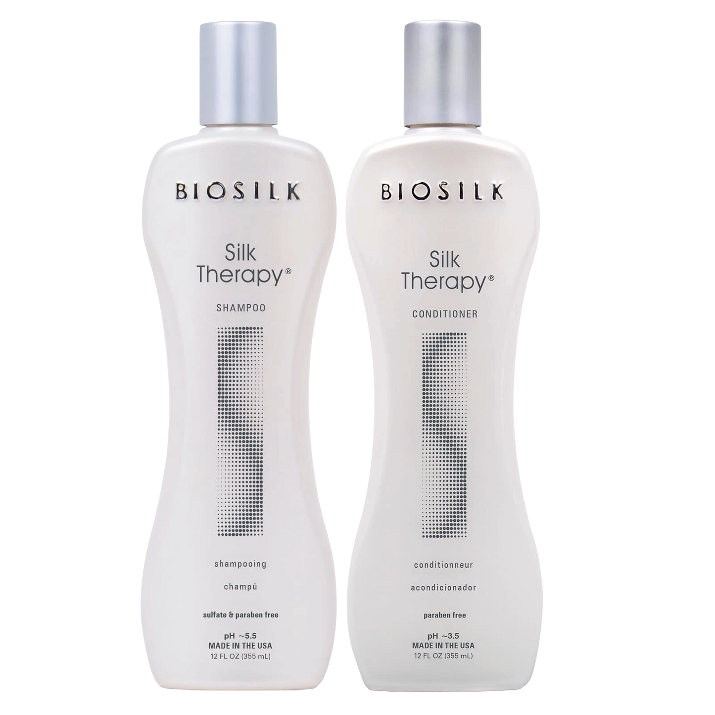 BioSilk Silk Therapy Shampoo &amp; Conditioner Duo  12 oz Each