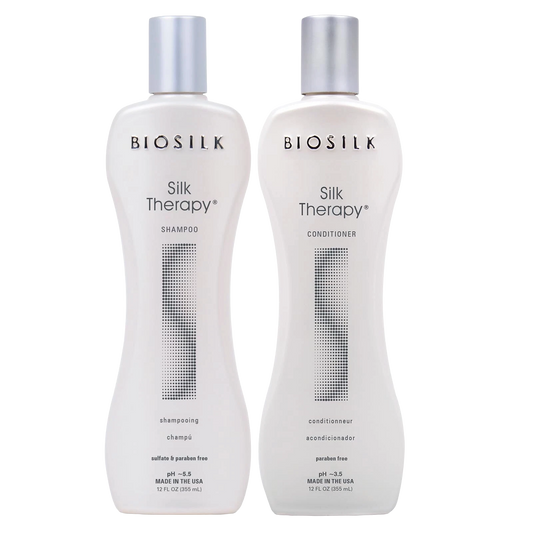 BioSilk Silk Therapy Shampoo &amp; Conditioner Duo  12 oz Each