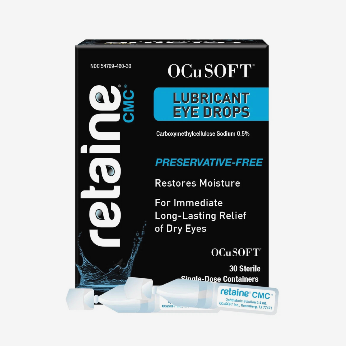 OCuSOFT Retaine CMC Preservative-Free Artificial Tears