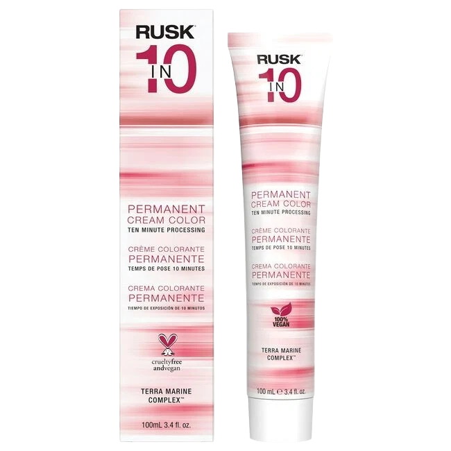 Rusk In 10 Permanent Cream Color 5NN – 3.4 oz