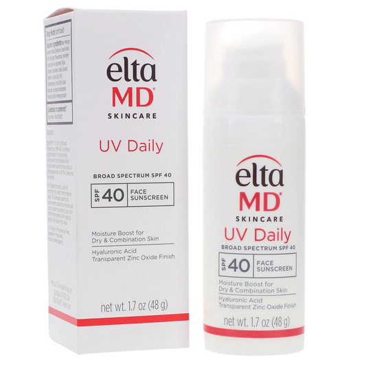 EltaMD UV Daily Broad Spectrum SPF 40, White Face Sunscreen, 1.7 oz