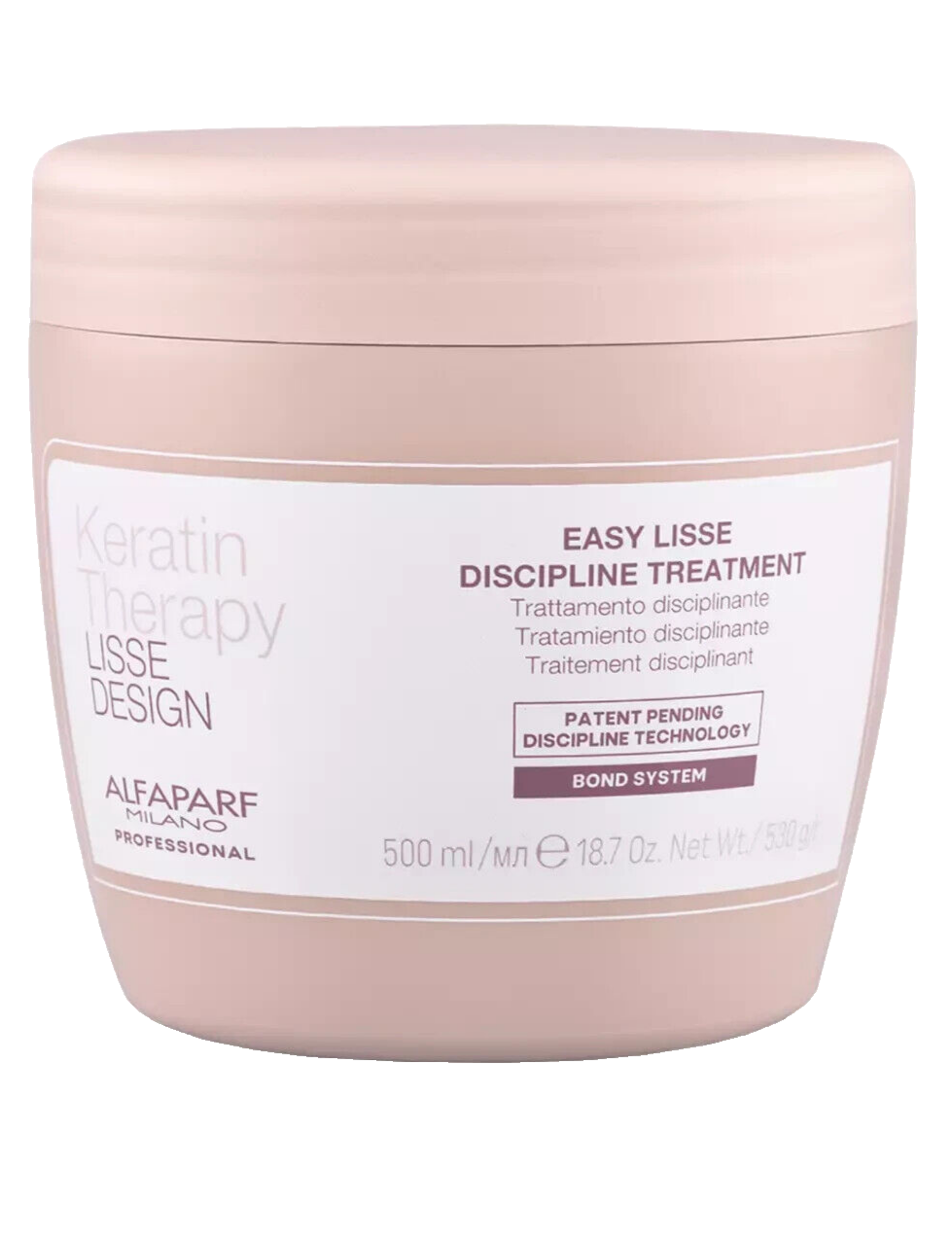 Alfaparf Lisse Design Keratin Therapy Easy Lisse Discipline Treatment 18.7 oz